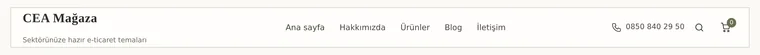 Çerçeveli düzeninin görünümü