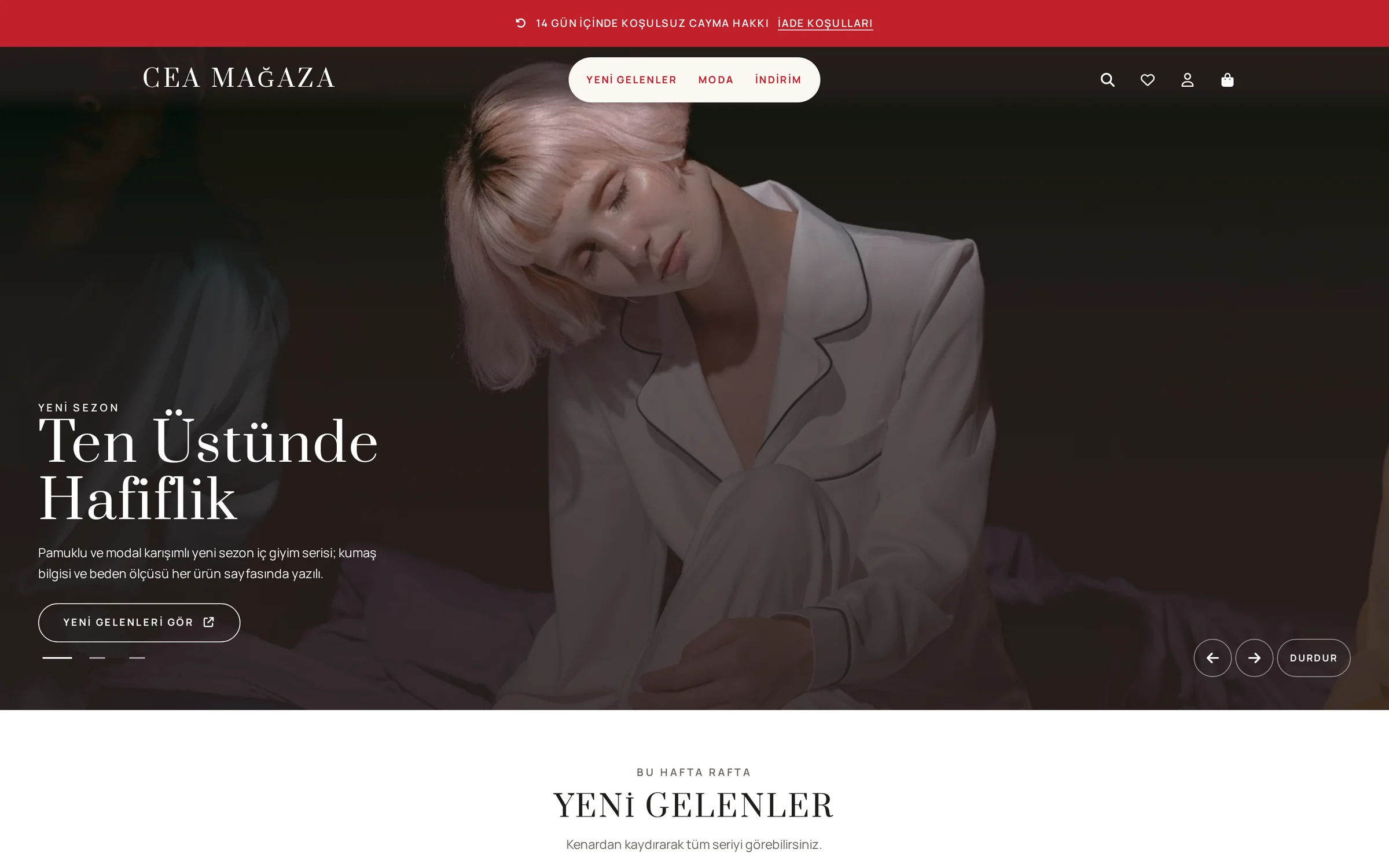 Comforte — İç Giyim ve Ev Giyimi teması önizlemesi