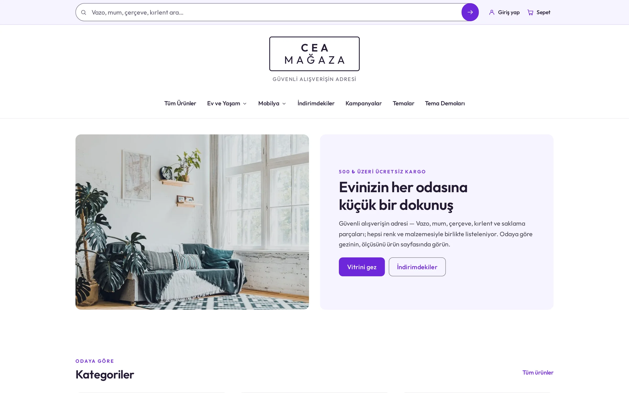 Decorico — Ev Dekorasyon teması önizlemesi
