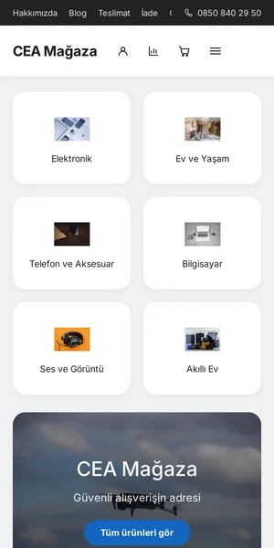 Ufuk — Teknoloji ve Drone temasının mobil görünümü
